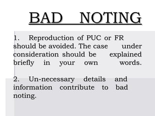Noting secretariat | PPT