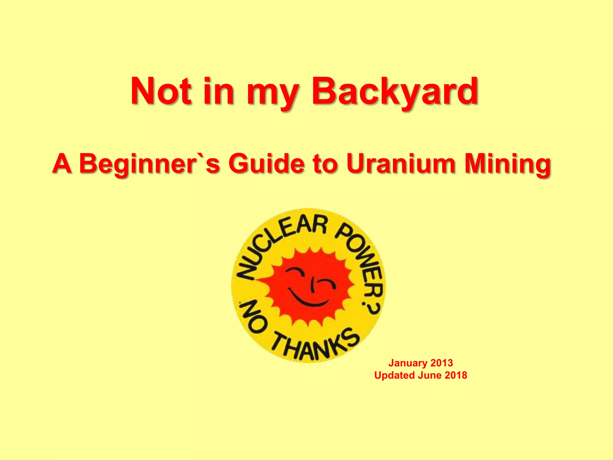 Not in my backyard Updated June 2018 PPT