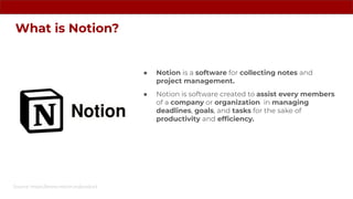 Notion | PDF