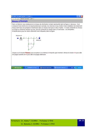 Formateurs : Dr. Adama T. DIARRA - Professeur à l’ENI 
Dr. Mamadou S. DIARRA - Professeur à l’ENI 
24-35 
 