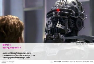 Merci ;) des questions ? [email_address] [email_address] [email_address] Caprica  / BSG / Sci-Fi Channel 