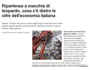 Notizie da commentare