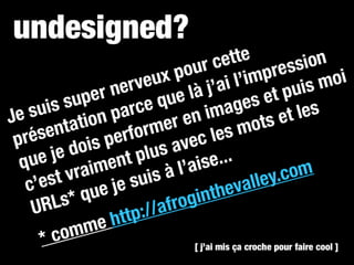 Projet Notman @ Pecha Kucha Montréal