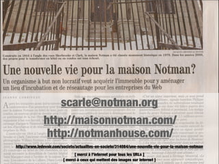 Projet Notman @ Pecha Kucha Montréal