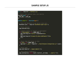 SAMPLE SETUP.JS
 