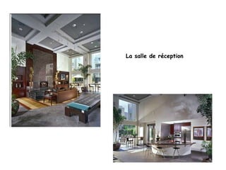 La salle de réception