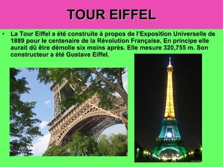 TOUR EIFFEL ,[object Object]