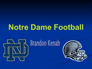 Notre Dame Football 