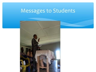 Messages to Students
16
 
