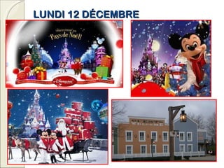 LUNDI 12 DÉCEMBRE 