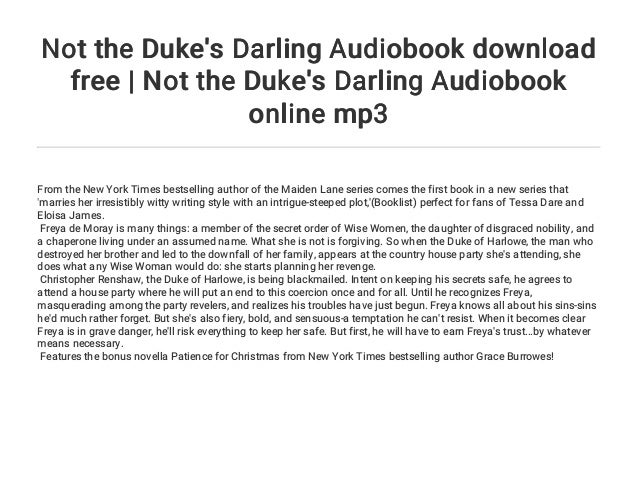 not the duke not the duke