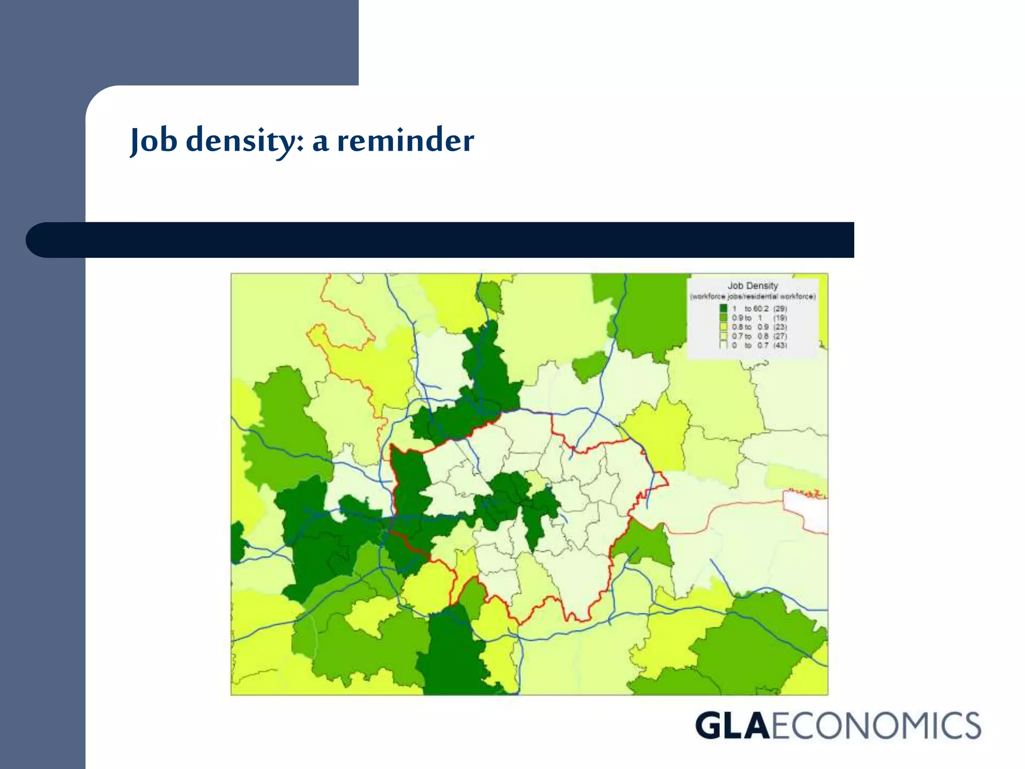 Job density: a reminder
 