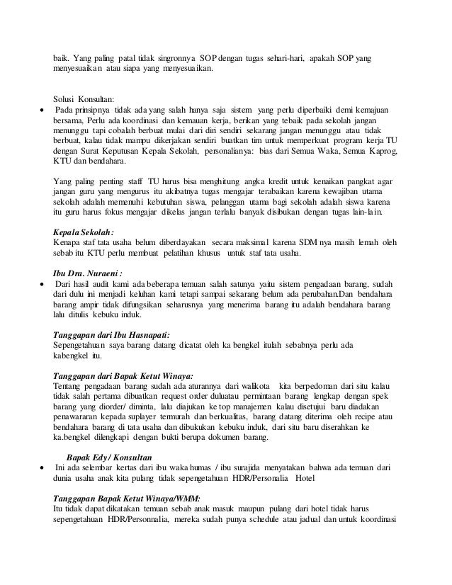 Contoh Laporan Rapat Tinjauan Manajemen Iso 9001 ...