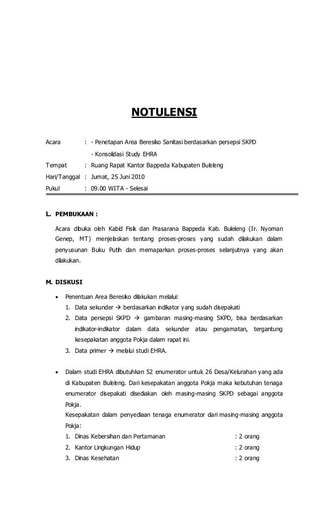 Contoh Sk Rumah Data Kampung Kb Dunia Sosial