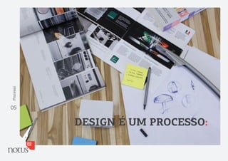 Processo




05

           DESIGN É UM PROCESSO:
 