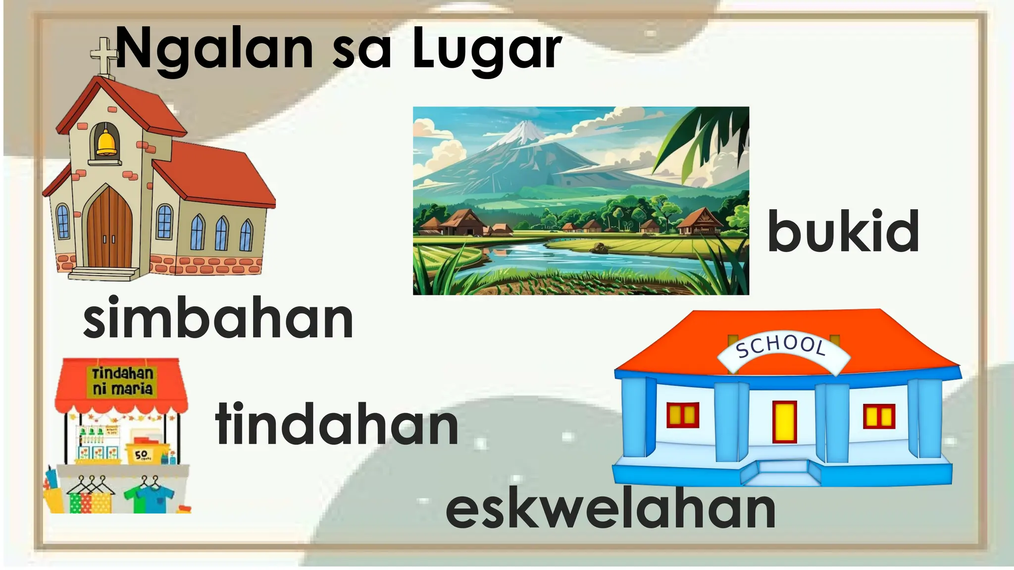 ang pangngalan na siyang ngalan ng tao, bagay, hayop, lugar at ...