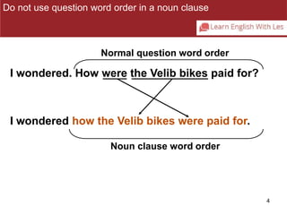 Noun clauses | PPT