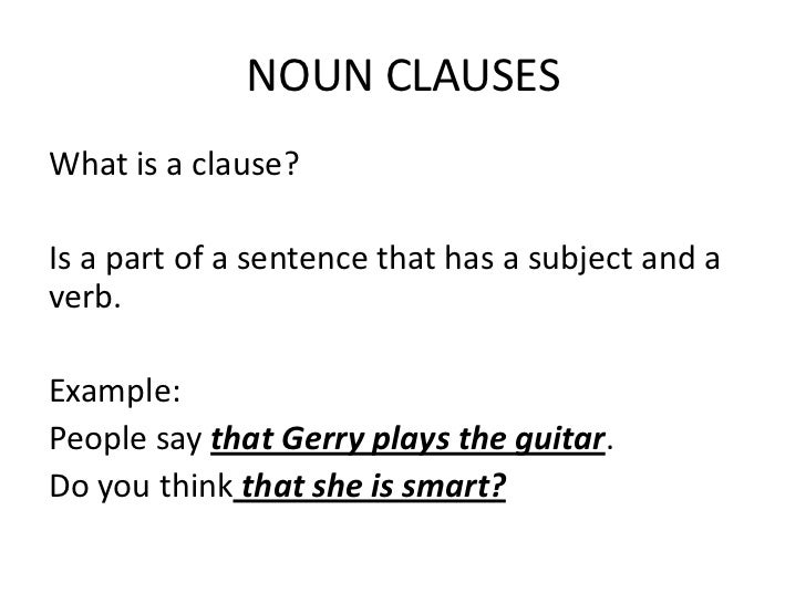 😎 What is noun clause and examples. What is a Noun Clause? Definition, Examples of Nominal ...
