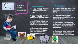 Look at
some
examples
