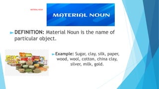 NOUN PPT for students of class 4 and 5. | PPTX