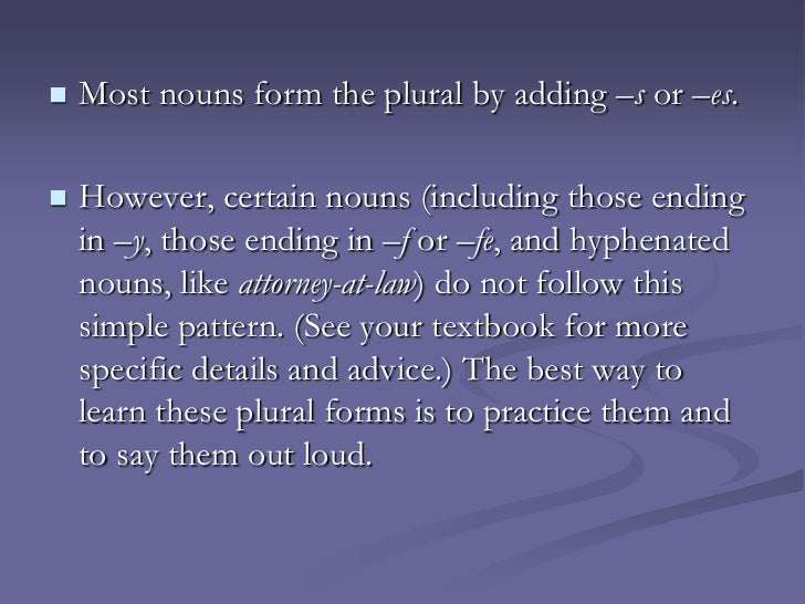 Nouns