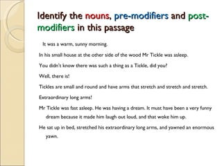Noun Groups | PPT