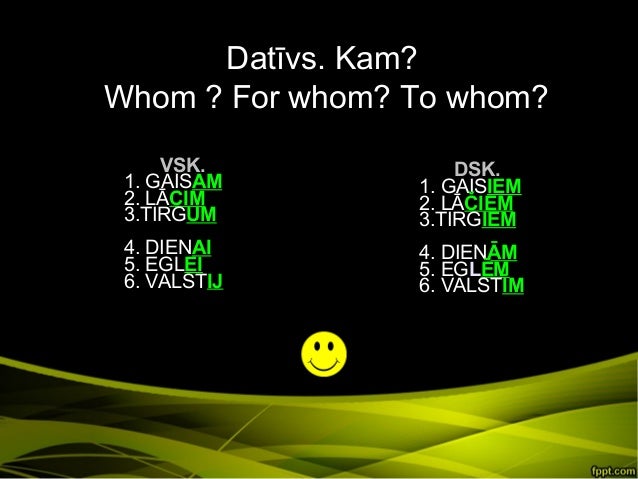 Latvian grammar Nouns