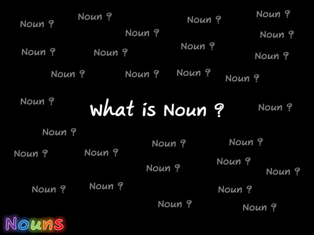 Nouns (1)