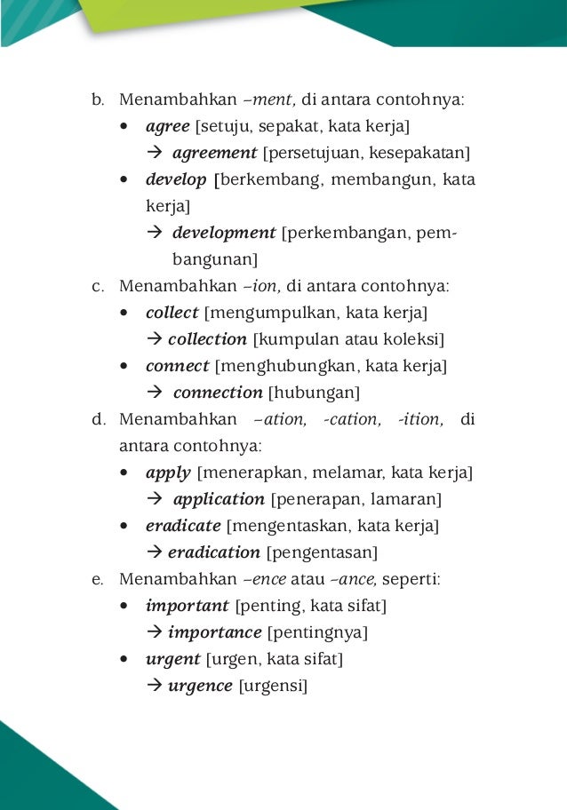6 sifat bahasa dalam inggris dalam Nouns and Noun Inggris Phrases Bahasa