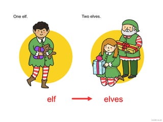 elf elves
One elf. Two elves.
 