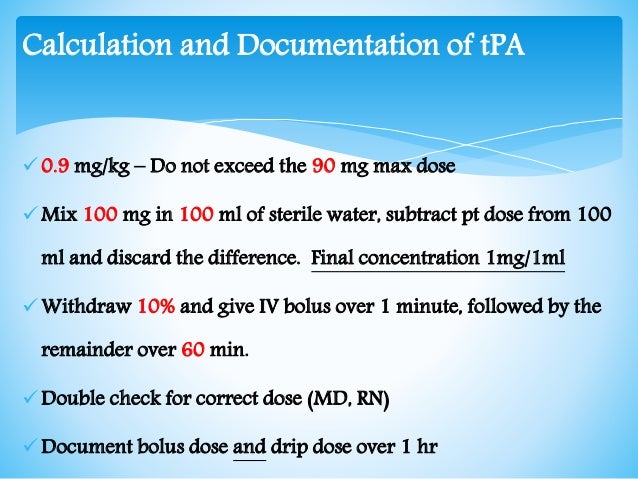 mister light stroke tpa dosing chart