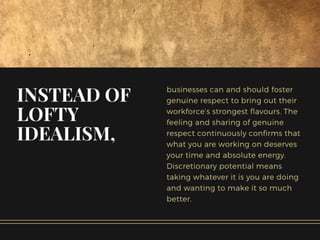 Nourishing Your Workplace: 6 hidden Ingredients that Create “Umami”