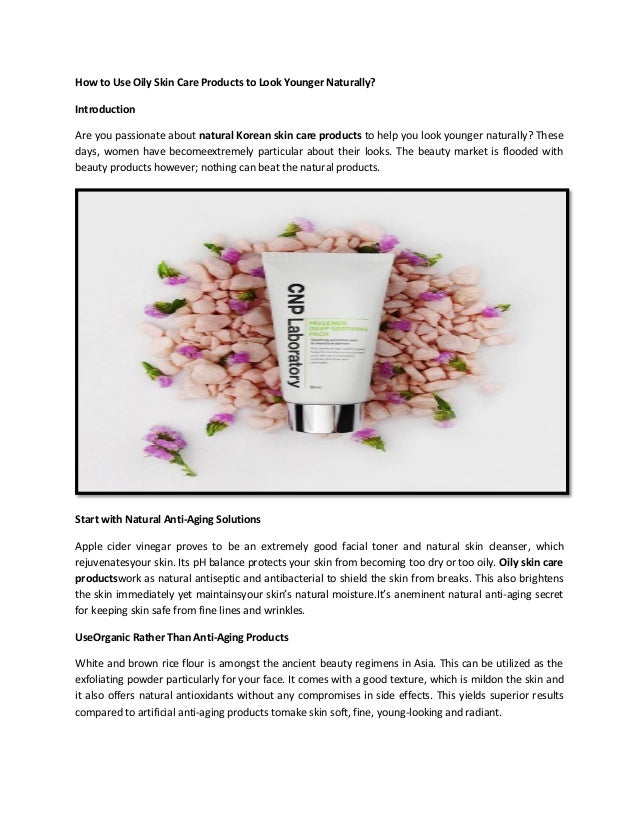 skin care at home for oily skin