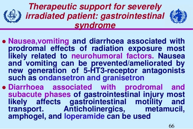 Acute radiation syndrome prodromal phase