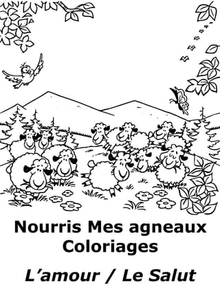 Nourris Mes agneaux
Coloriages
L’amour / Le Salut
 