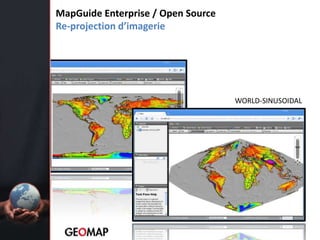  Les workflowspeuvent faire appel à d’autres workflows.AutoCADMap 3DÉdition et création d’entitésPlus facile d’éditer les objets de sources FDO. Accrochage 