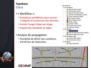 Description de schéma sur connexionAffichage d’une carte branchée sur des tables oracle qui n’ont pas étés chargées en mémoire cache.Création de nouvelle couche dans MapGuide StudioN.B. Les temps sont basé sur des testes préliminaire effectués durant le développement