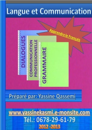 Site : www.yassinekasmi.e-monsite.com
Tél. : 0678 – 29– 61 - 79
1
 