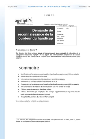 21 juillet 2012   JOURNAL OFFICIEL DE LA RÉPUBLIQUE FRANÇAISE   Texte 18 sur 118




                                      ANNE XE




.                                                                                      .
 