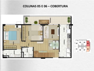 COLUNAS 05 E 06 – COBERTURA
 