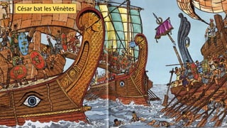 César bat les Vénètes
 