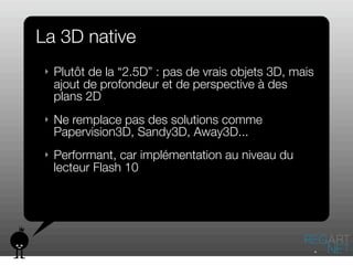 Nouveautes Flash CS4, par Nicolas Gans - Regart.net formations