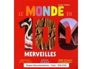 Rayon Documentaires - Cote : 910 CHA