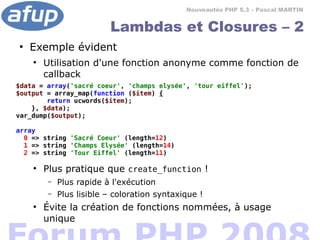 PHP 5.3 : les nouveautés du futur si proche