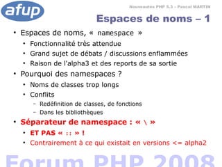 PHP 5.3 : les nouveautés du futur si proche