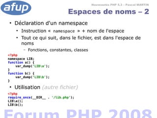 PHP 5.3 : les nouveautés du futur si proche