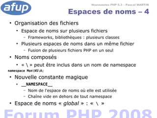 PHP 5.3 : les nouveautés du futur si proche