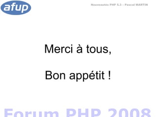 PHP 5.3 : les nouveautés du futur si proche