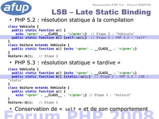 PHP 5.3 : les nouveautés du futur si proche