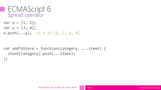 JavaScript Open Day#jsod
Combien de fois avez vous vu ceci?
$("#result").append(
"Il y a <b>" + basket.count + "</b> " +
"...